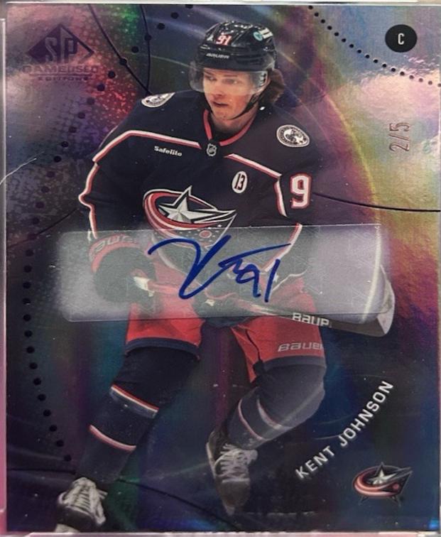 Kent Johnson [Purple Autograph] #71