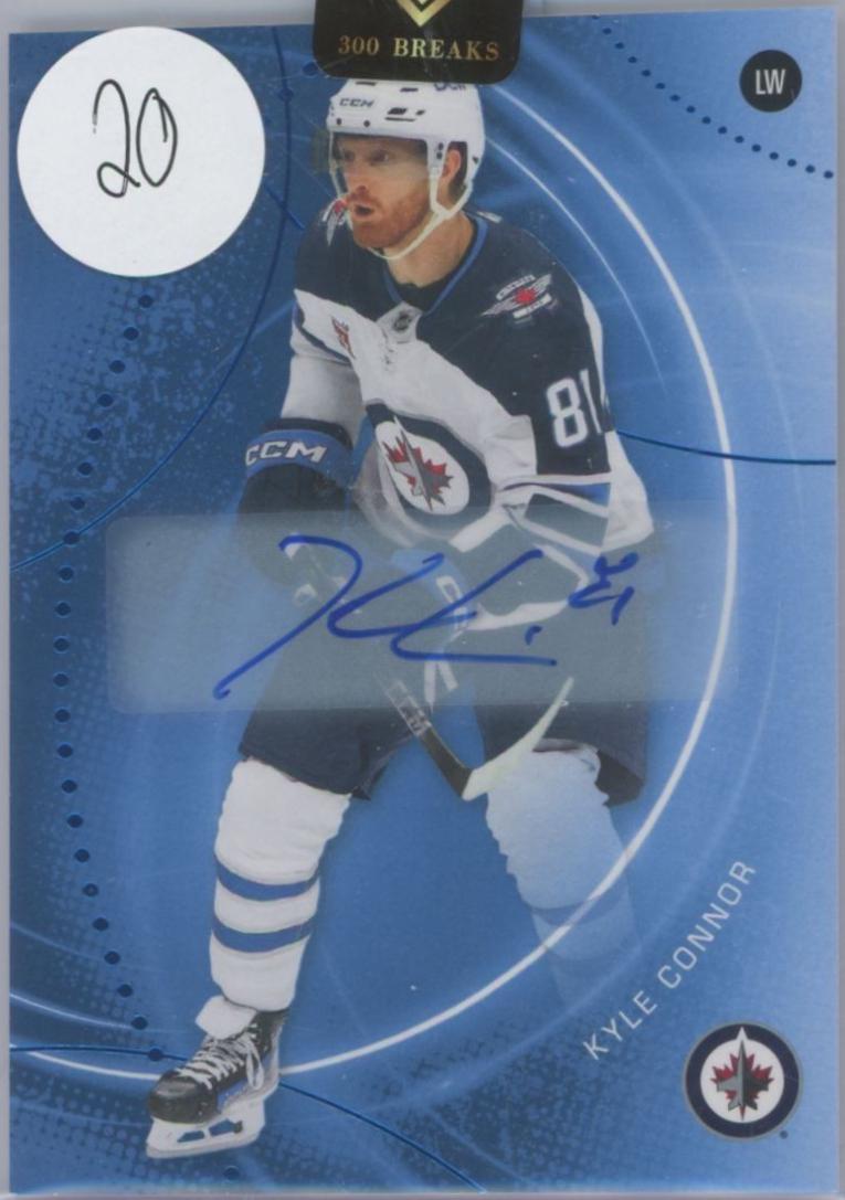 Kyle Connor [Blue Autograph] #177
