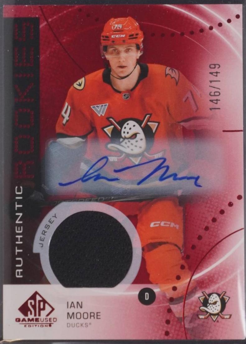 Ian Moore [Red Autograph Jersey] #AR-IM
