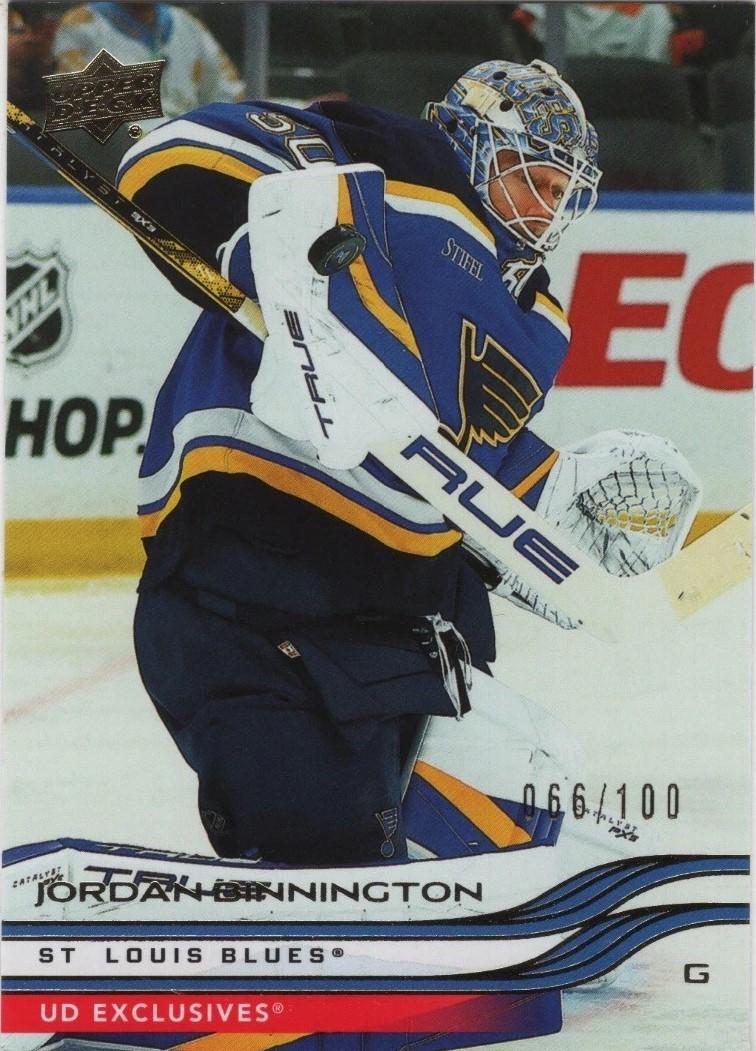 Jordan Binnington [UD Exclusives] #401