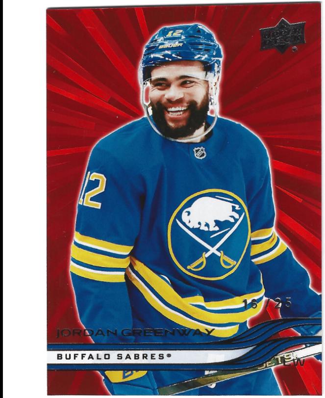 Jordan Greenway [Outburst Red] #269