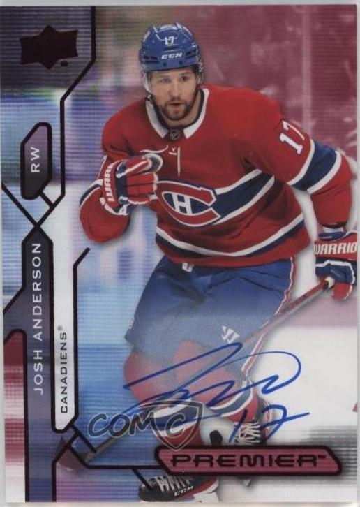 Josh Anderson [Autograph] #66