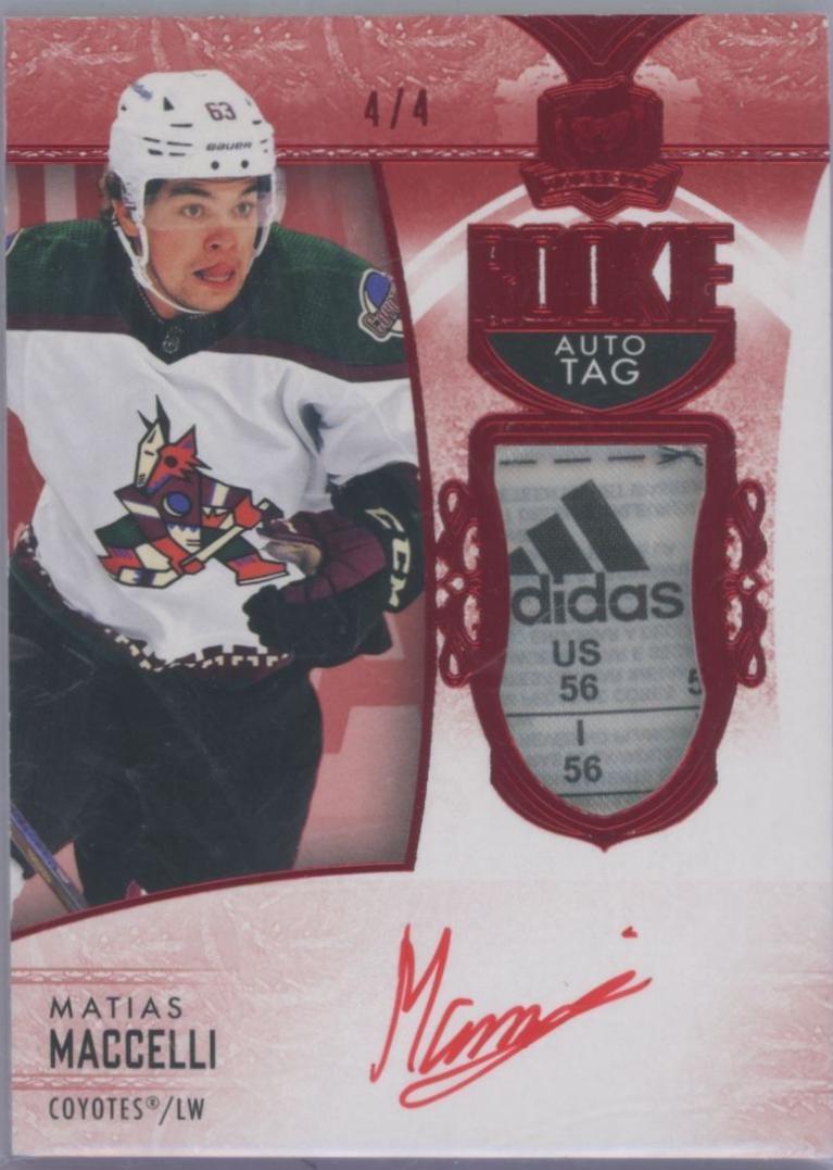 Matias Maccelli [Red Foil Tag Autograph] #106