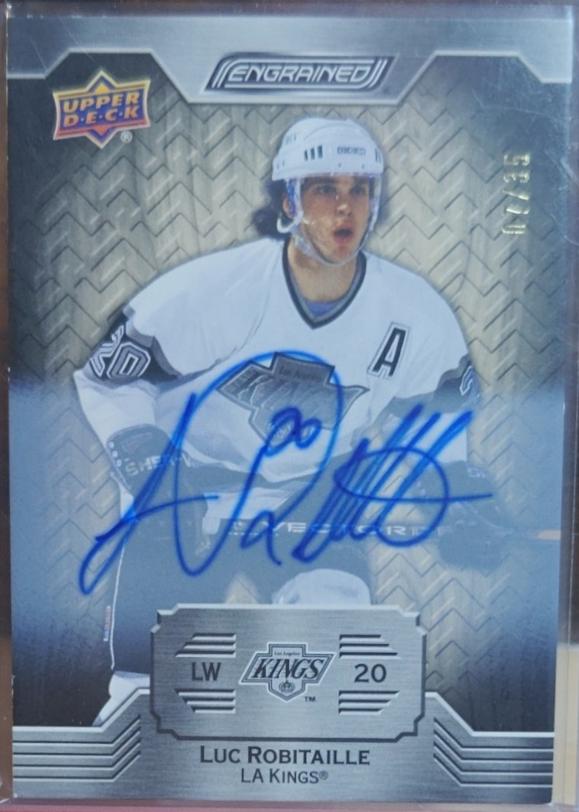 Luc Robitaille [White Birch Autograph] #74