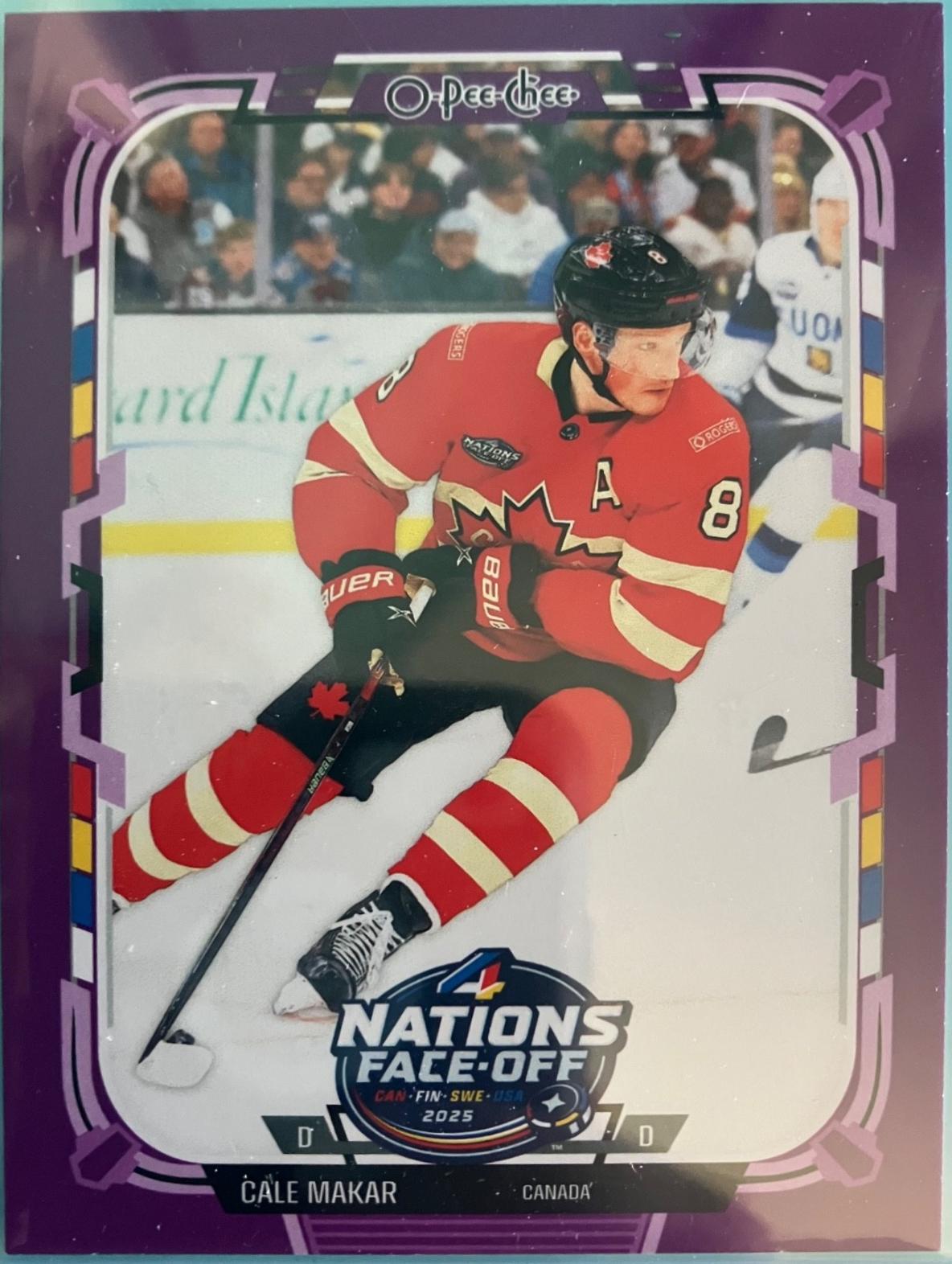 Cale Makar [Purple Border] #528