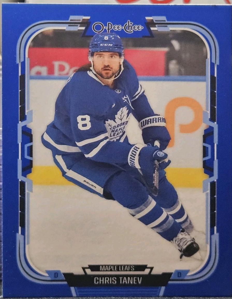 Christopher Tanev [Blue Border] #280