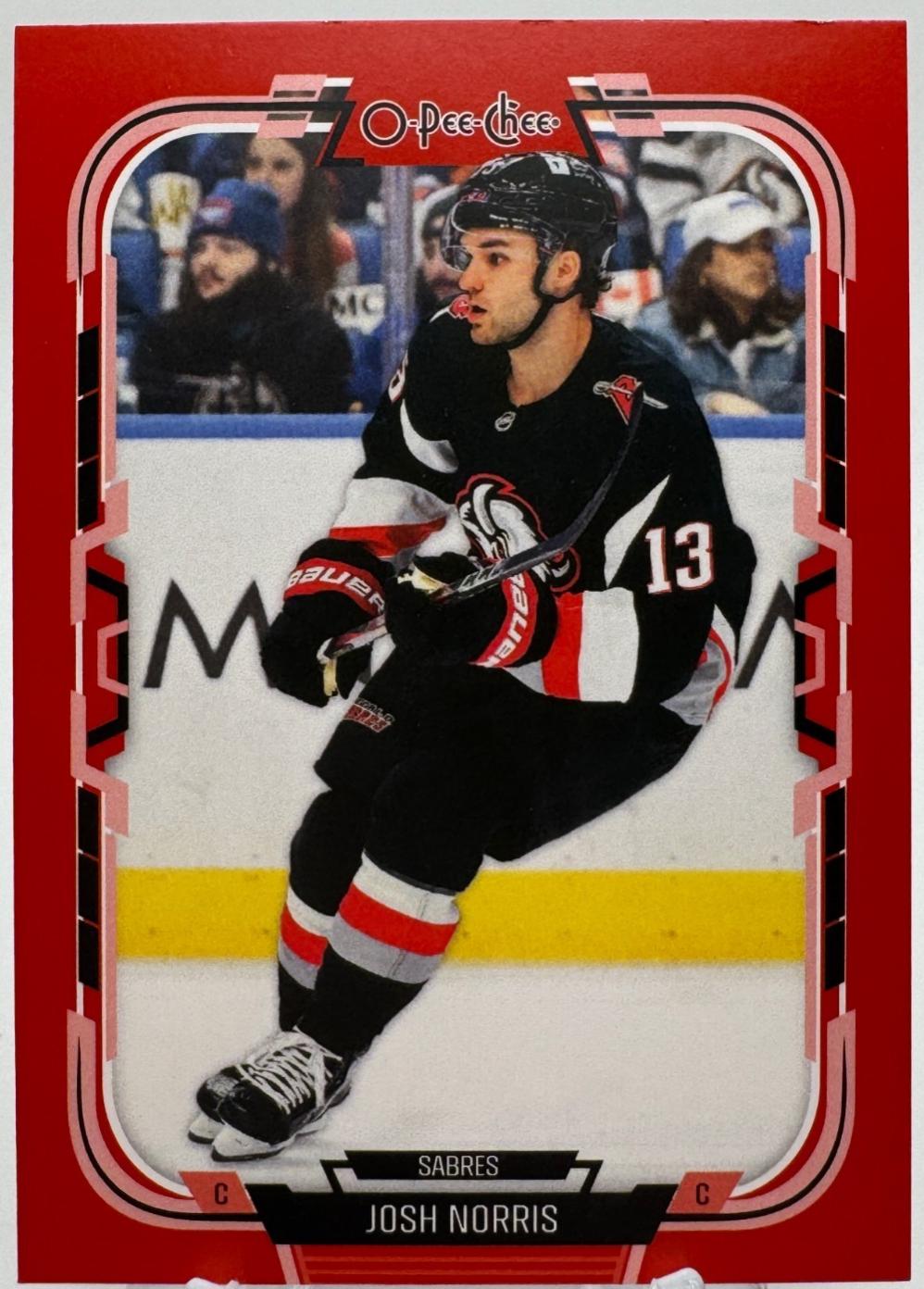 Josh Norris [Red Border] #221