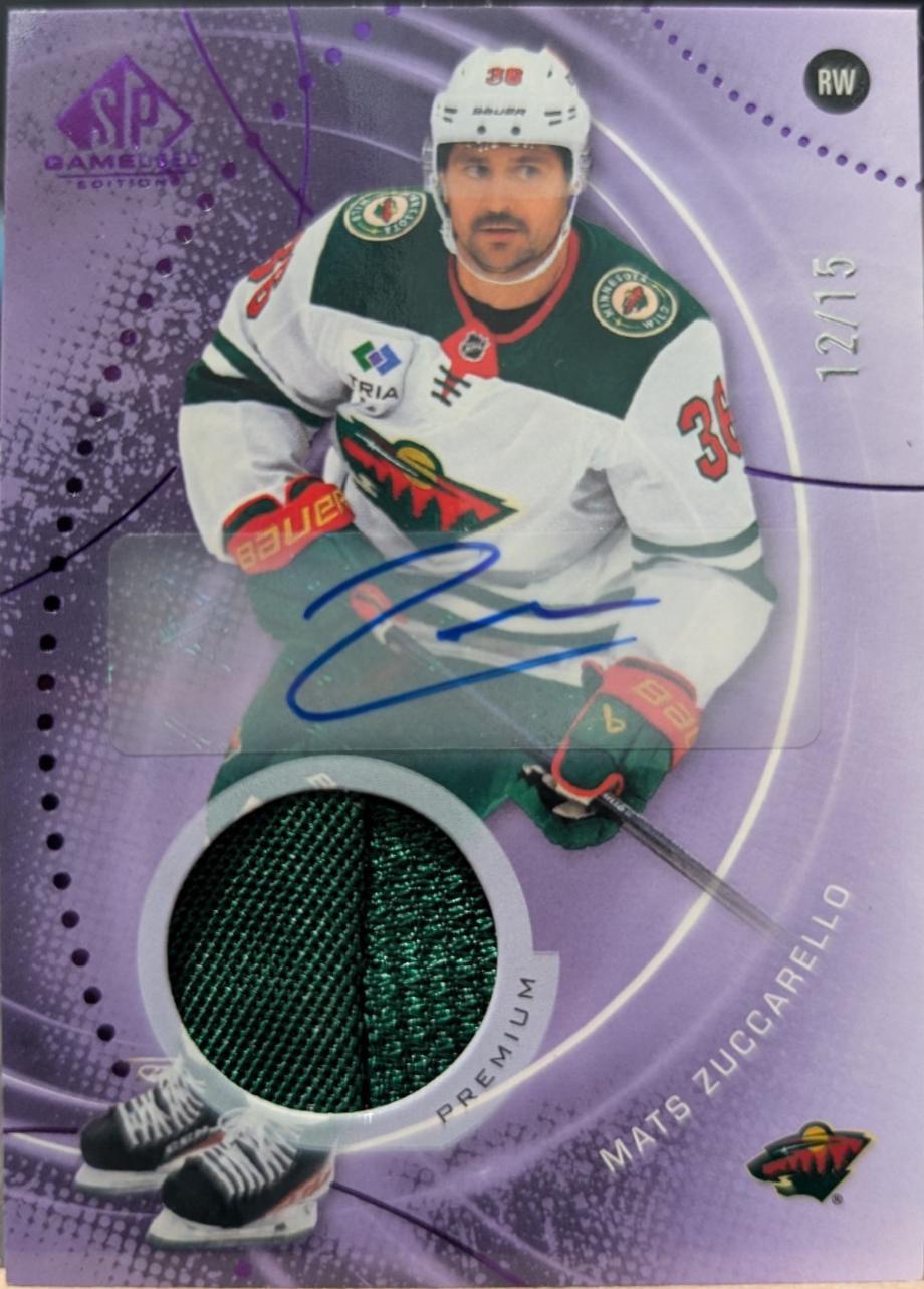 Mats Zuccarello [Purple Auto Premium Memorabilia] #40