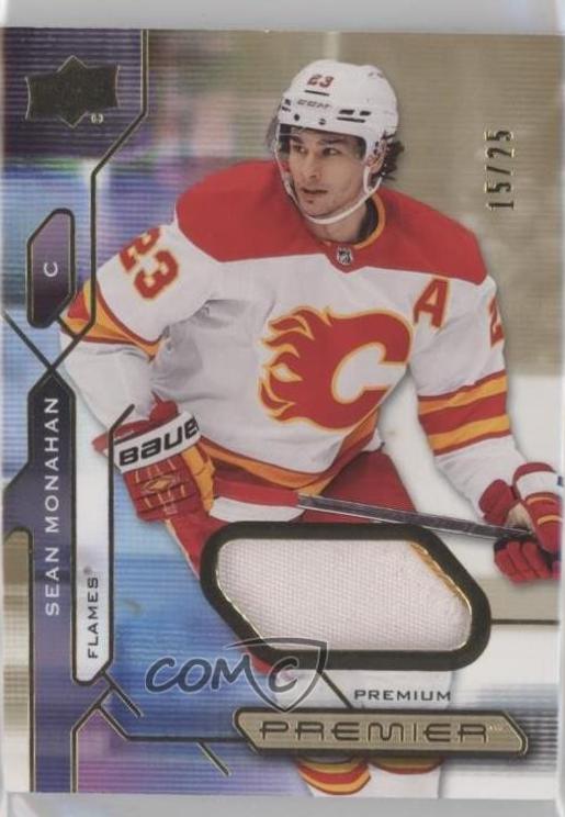 Sean Monahan [Premium Memorabilia Patch Jersey] #54