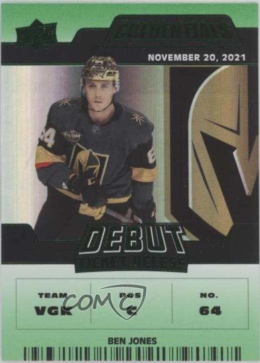 Ben Jones [Green Horizontal Debut Ticket Access] #154