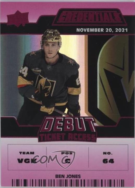 Ben Jones [Pink Horizontal Debut Ticket Access] #154