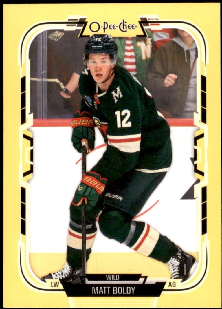 Matt Boldy [Yellow Border] #478
