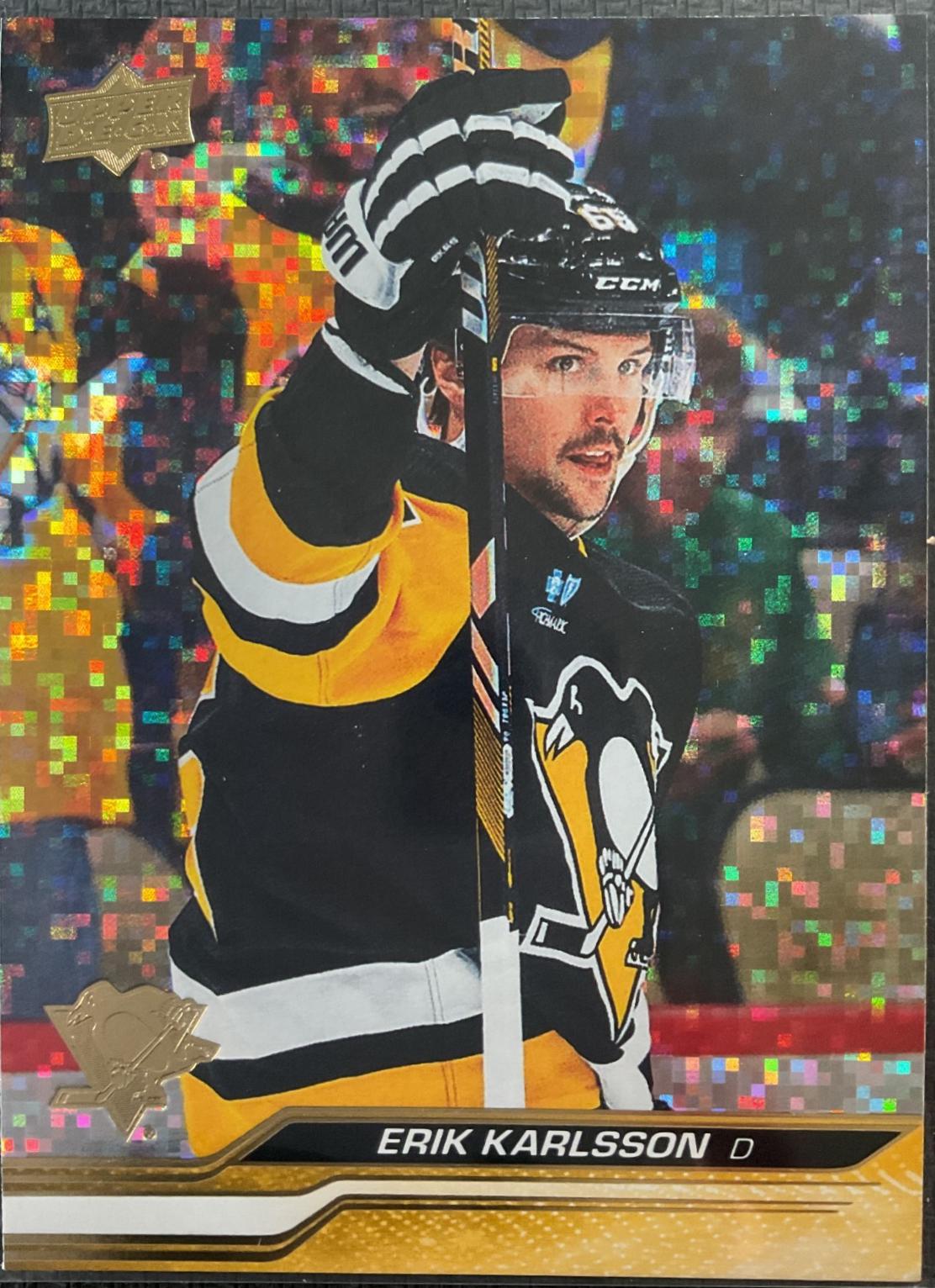 Erik Karlsson [Speckled Rainbow Foil] #604