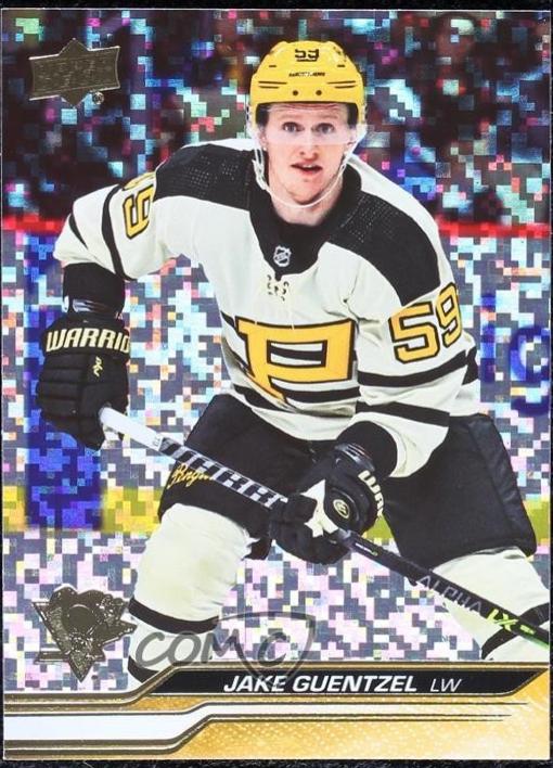 Jake Guentzel [Speckled Rainbow Foil] #387