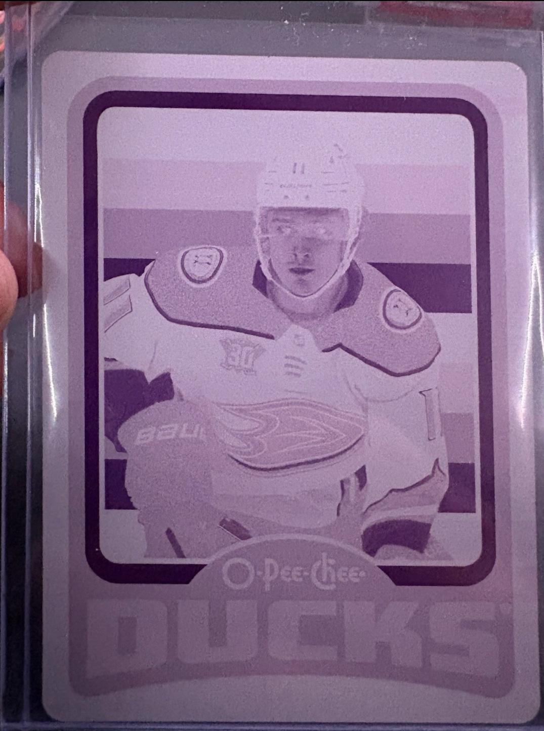 Trevor Zegras [Printing Plate] #175