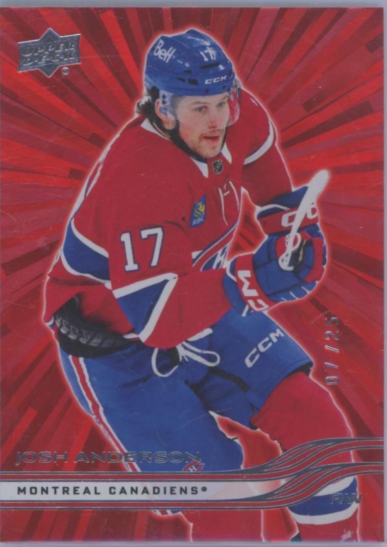 Josh Anderson [Outburst Red] #92
