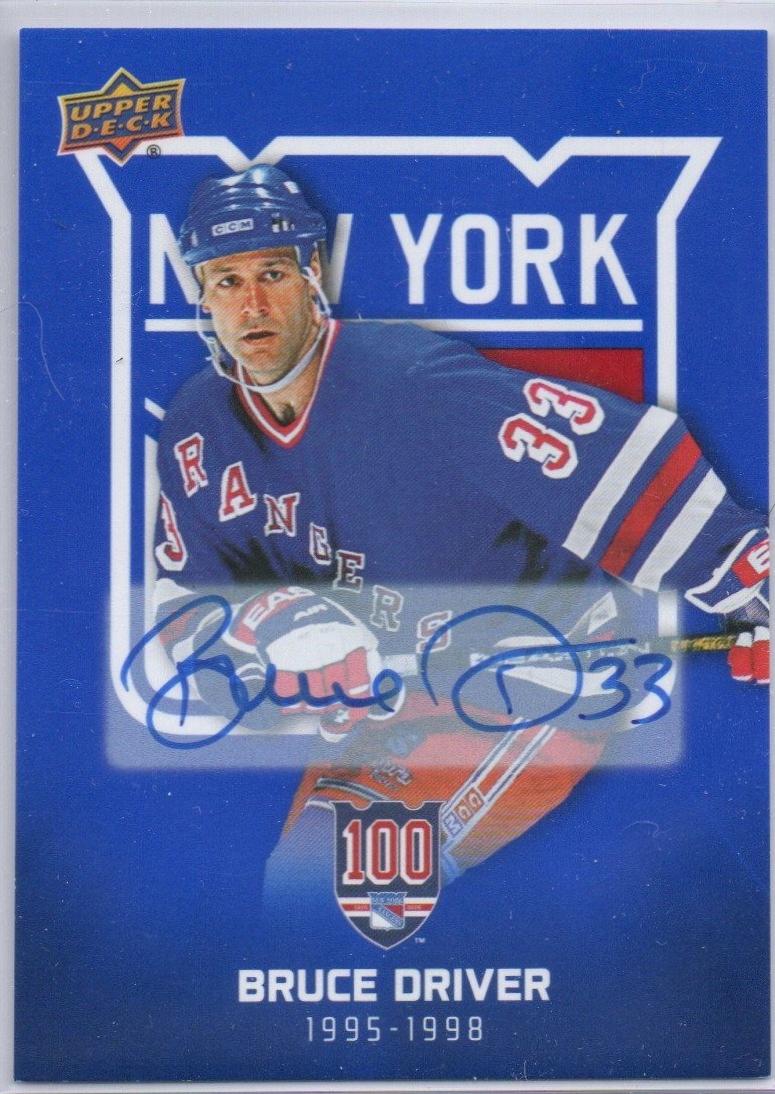 Bruce Driver [Blue Autograph] #53