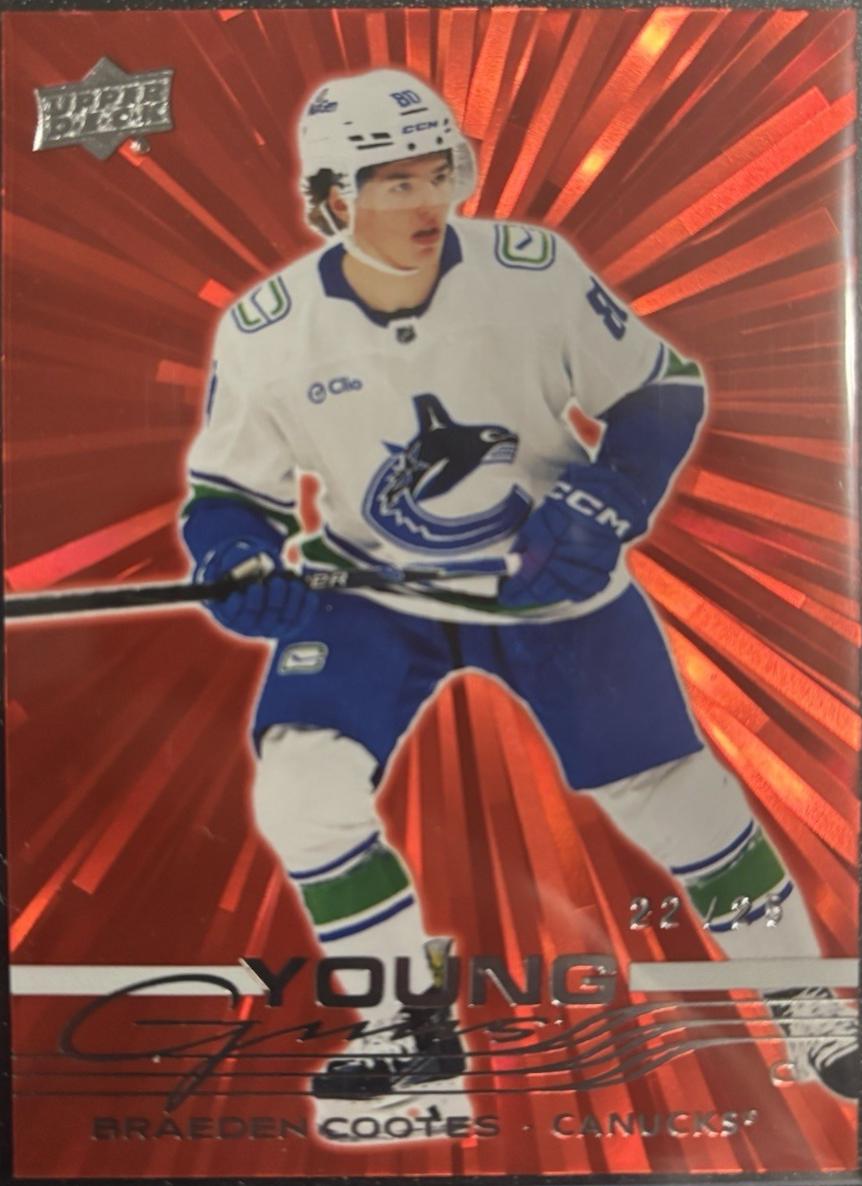 Braeden Cootes [Outburst Red] #497