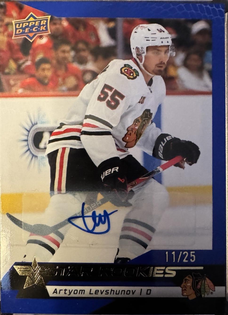 Artyom Levshunov [Blue Autograph] #25