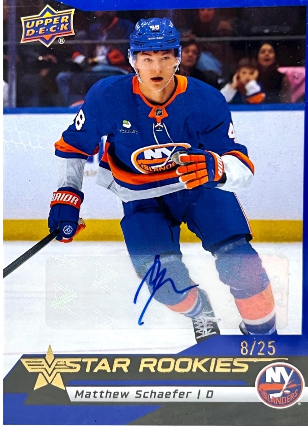 Matthew Schaefer [Blue Autograph] #5