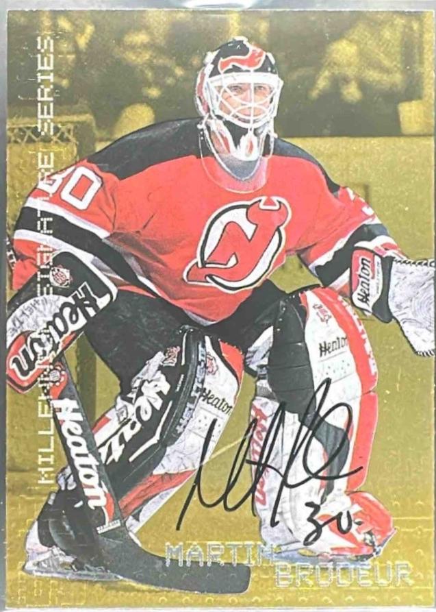 Martin Brodeur [Autograph Gold] #143