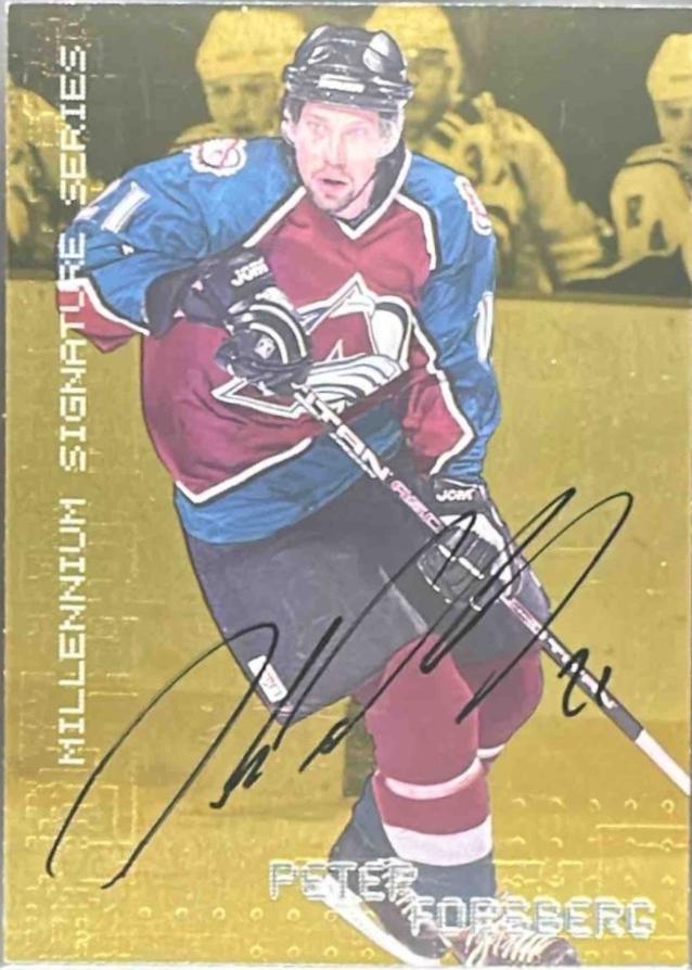Peter Forsberg [Autograph Gold] #65