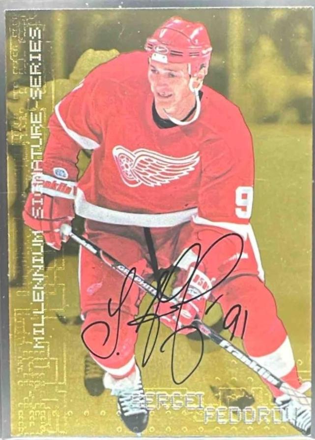 Sergei Fedorov [Autograph Gold] #89