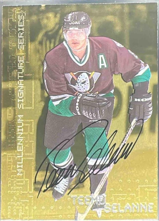 Teemu Selanne [Autograph Gold] #2