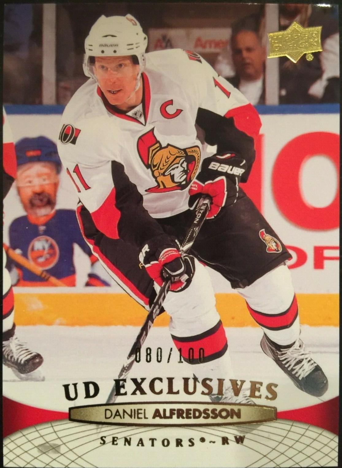 Daniel Alfredsson [UD Exclusives] #67