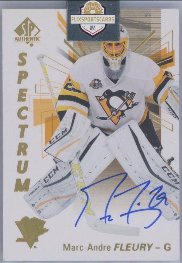 Marc Andre Fleury [Autograph Spectrum] #29