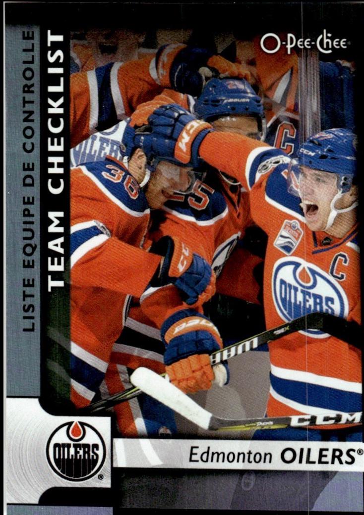 Edmonton Oilers [Black Rainbow Foil] #572