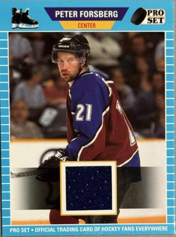 Peter Forsberg [Silver] #PSM-64