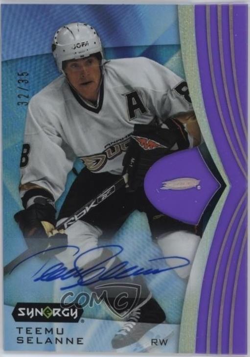 Teemu Selanne [Purple Autograph] #72