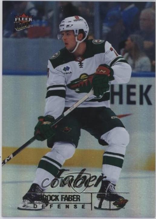 Brock Faber [Rainbow Foil Autograph] #165