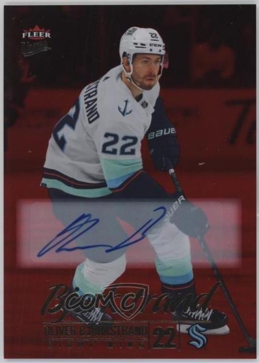 Oliver Bjorkstrand [Rainbow Foil Autograph] #95