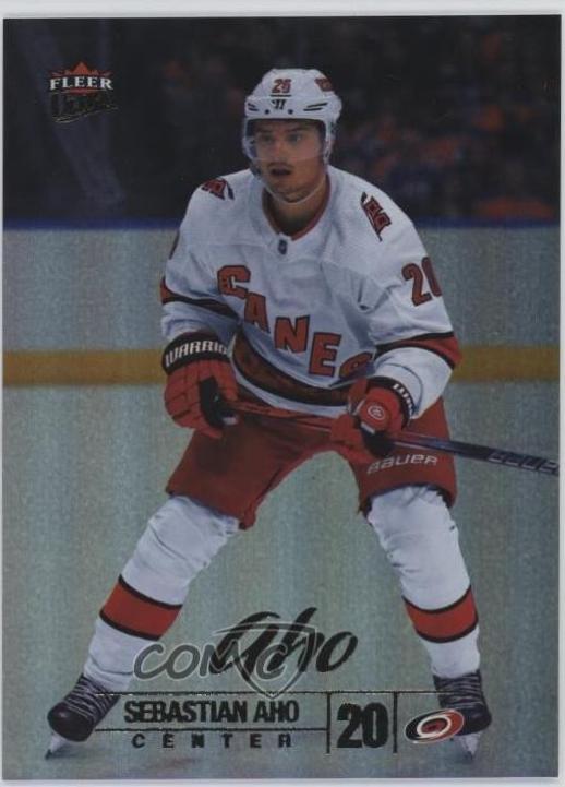 Sebastian Aho [Rainbow Foil Autograph] #152