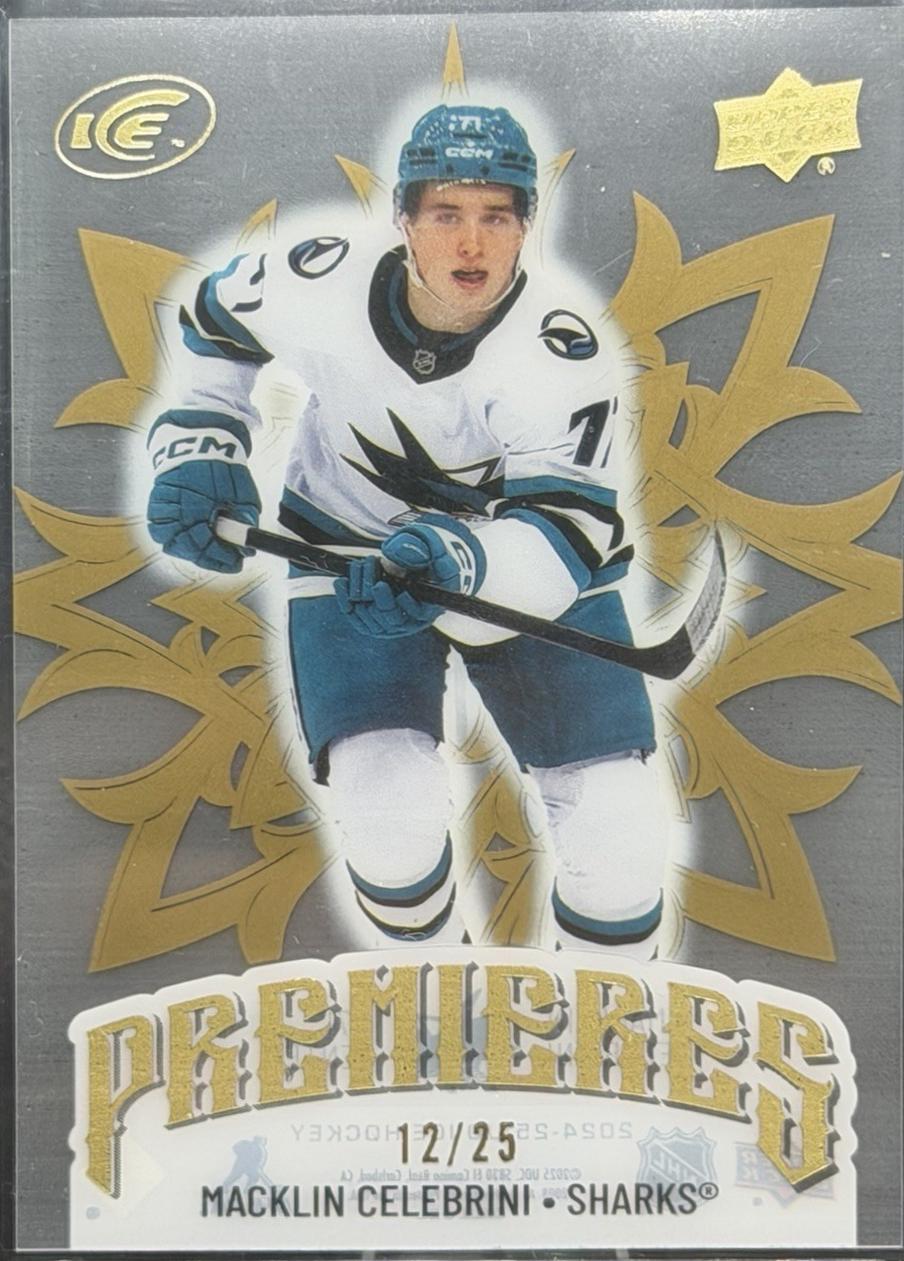 Macklin Celebrini [Gold] #246