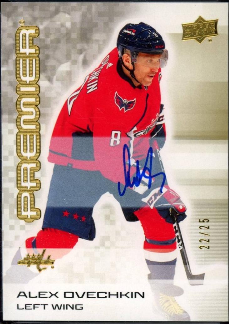 Alex Ovechkin [Gold Autograph] #36