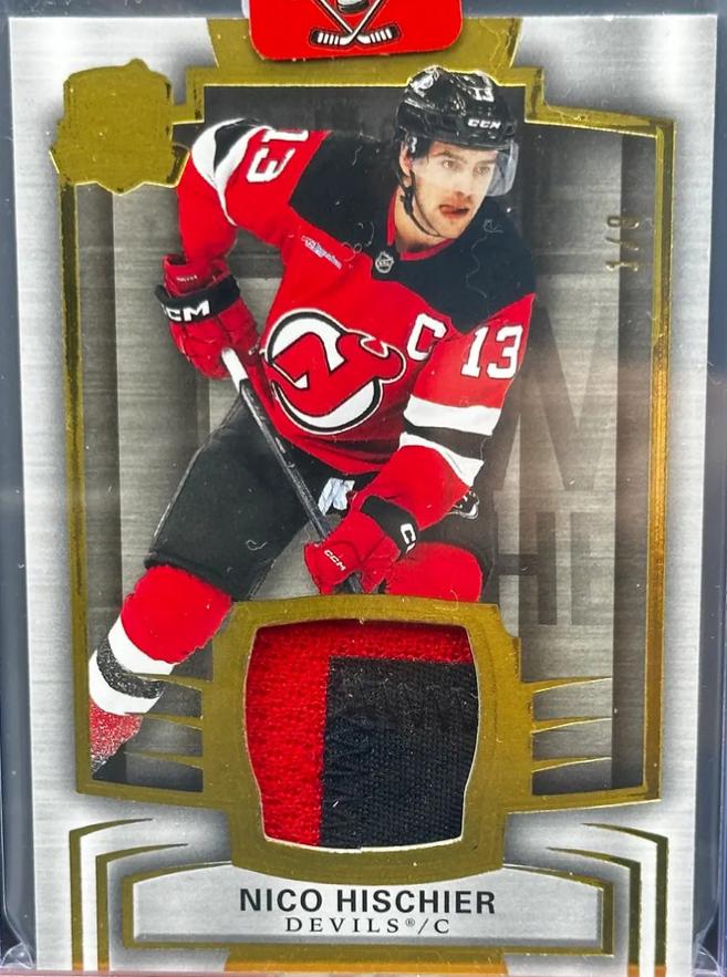 Nico Hischier [Gold Foil Patch] #13