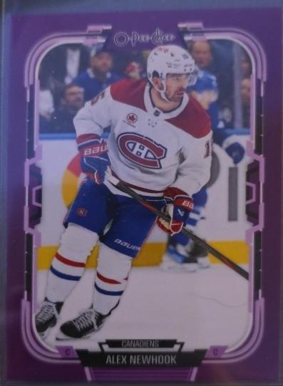 Alex Newhook [Purple Border] #128