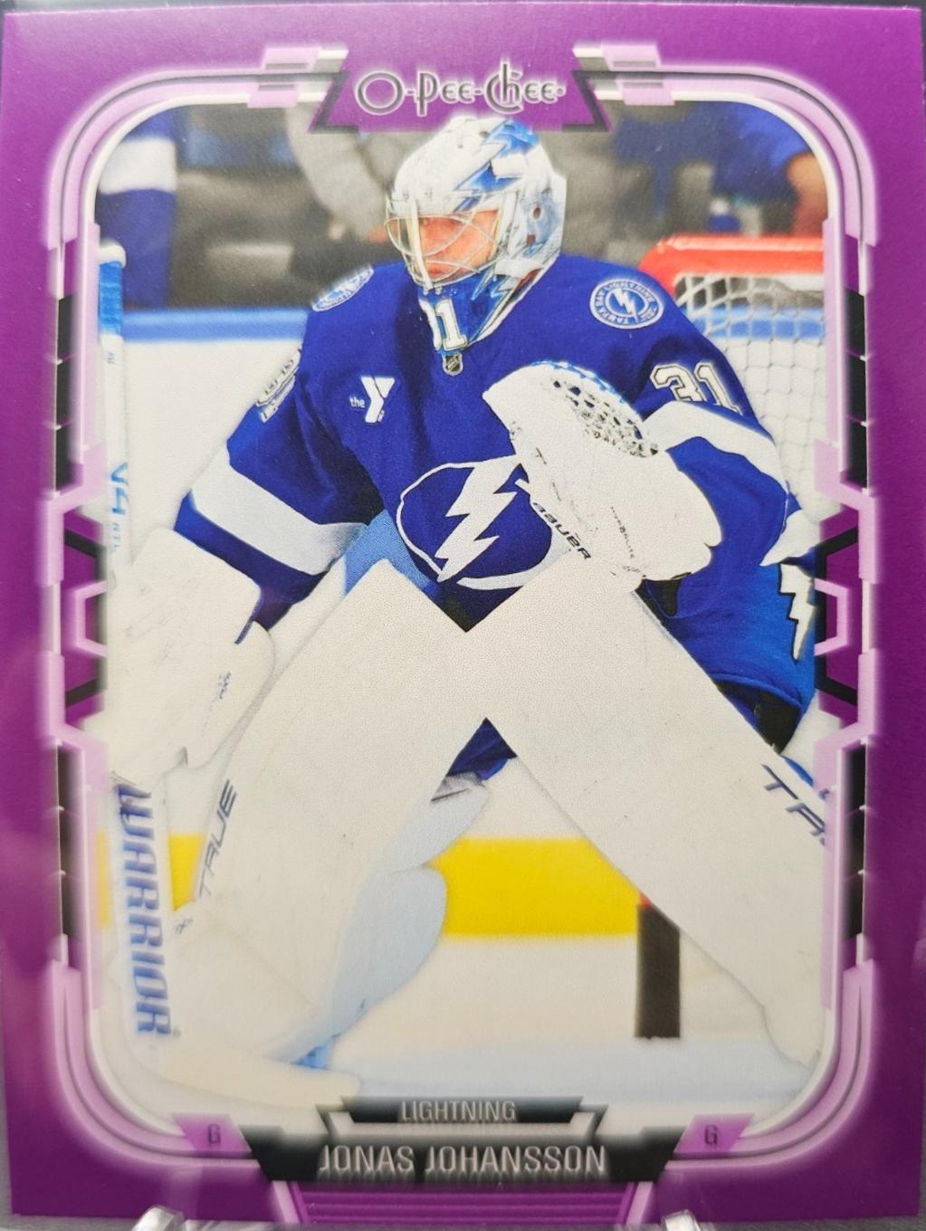 Jonas Johansson [Purple Border] #136