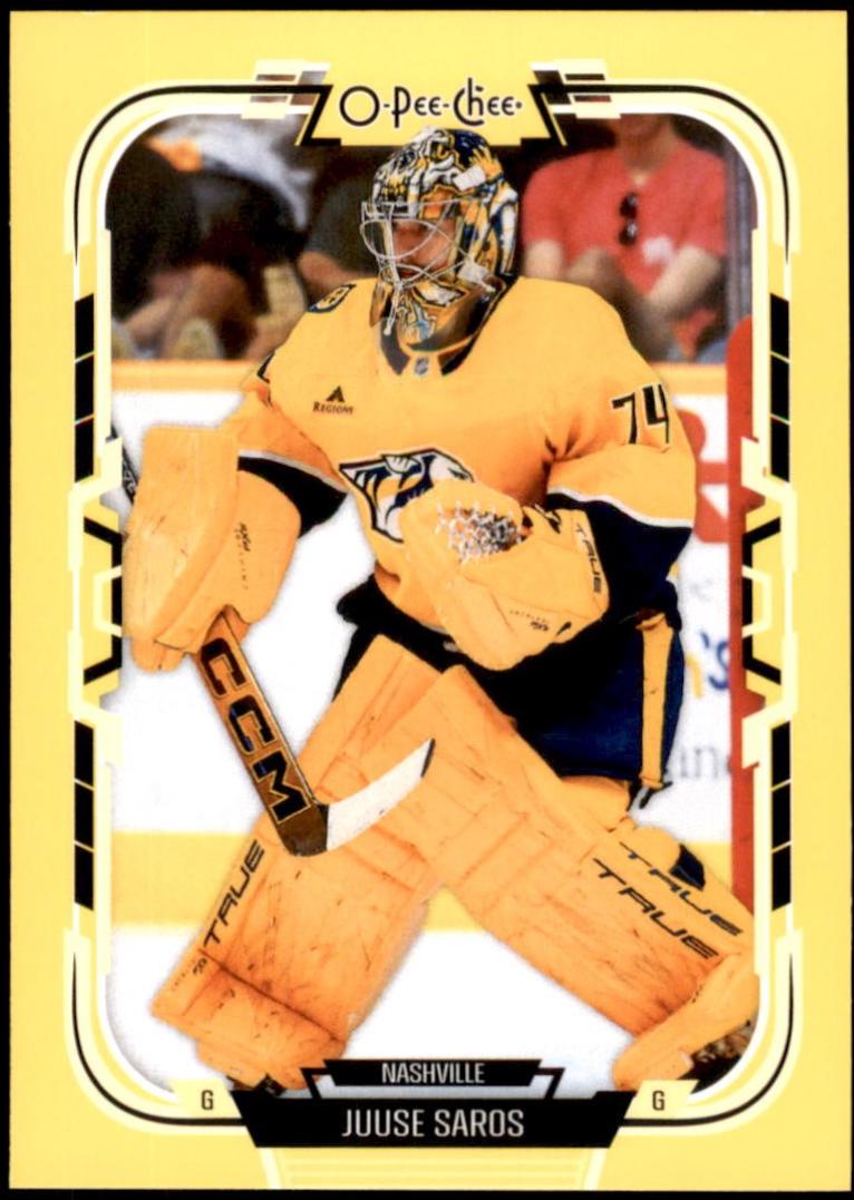 Juuse Saros [Yellow Border] #63