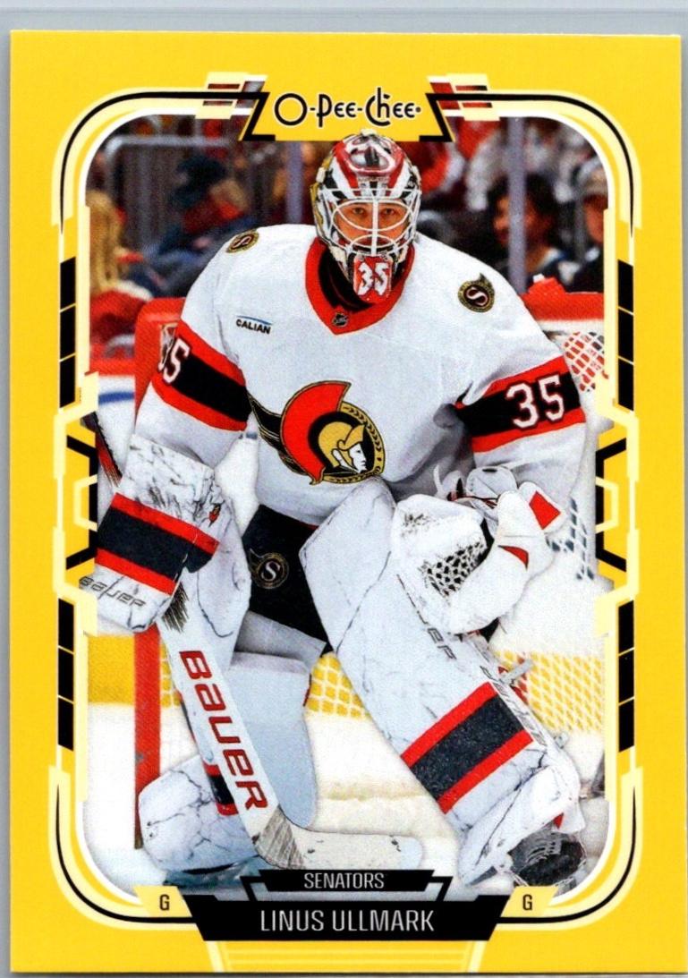 Linus Ullmark [Yellow Border] #34