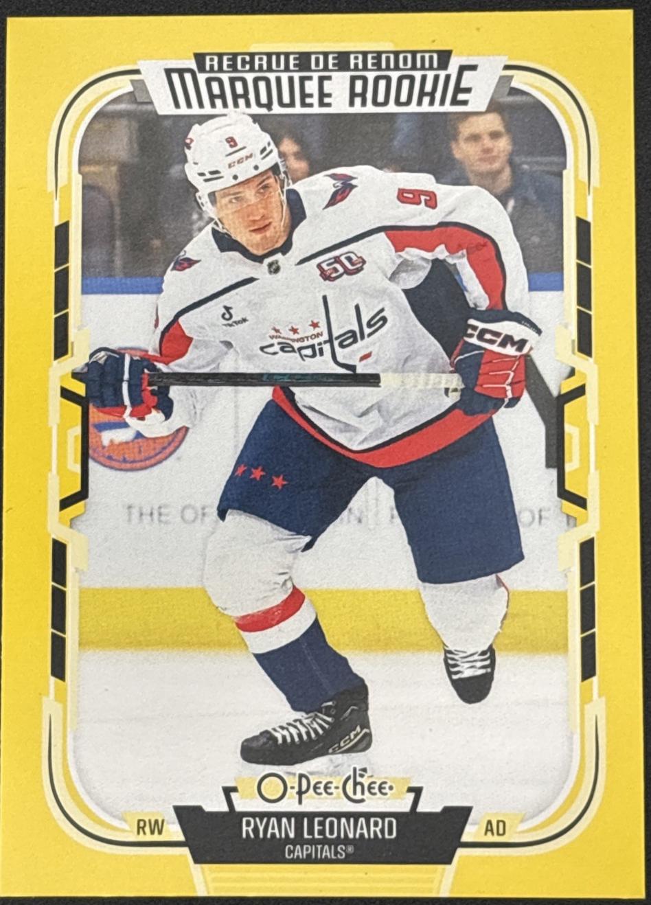 Ryan Leonard [Yellow Border] #547