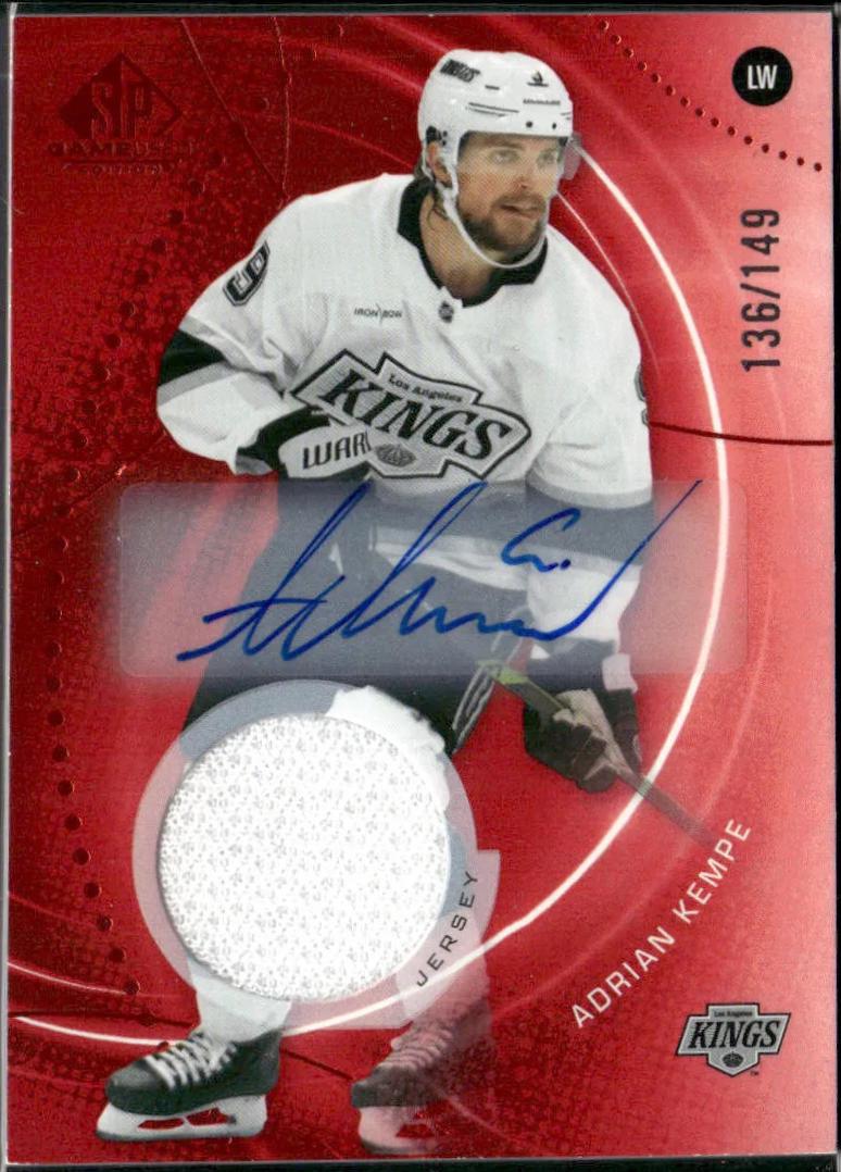 Adrian Kempe [Red Auto Jersey] #88