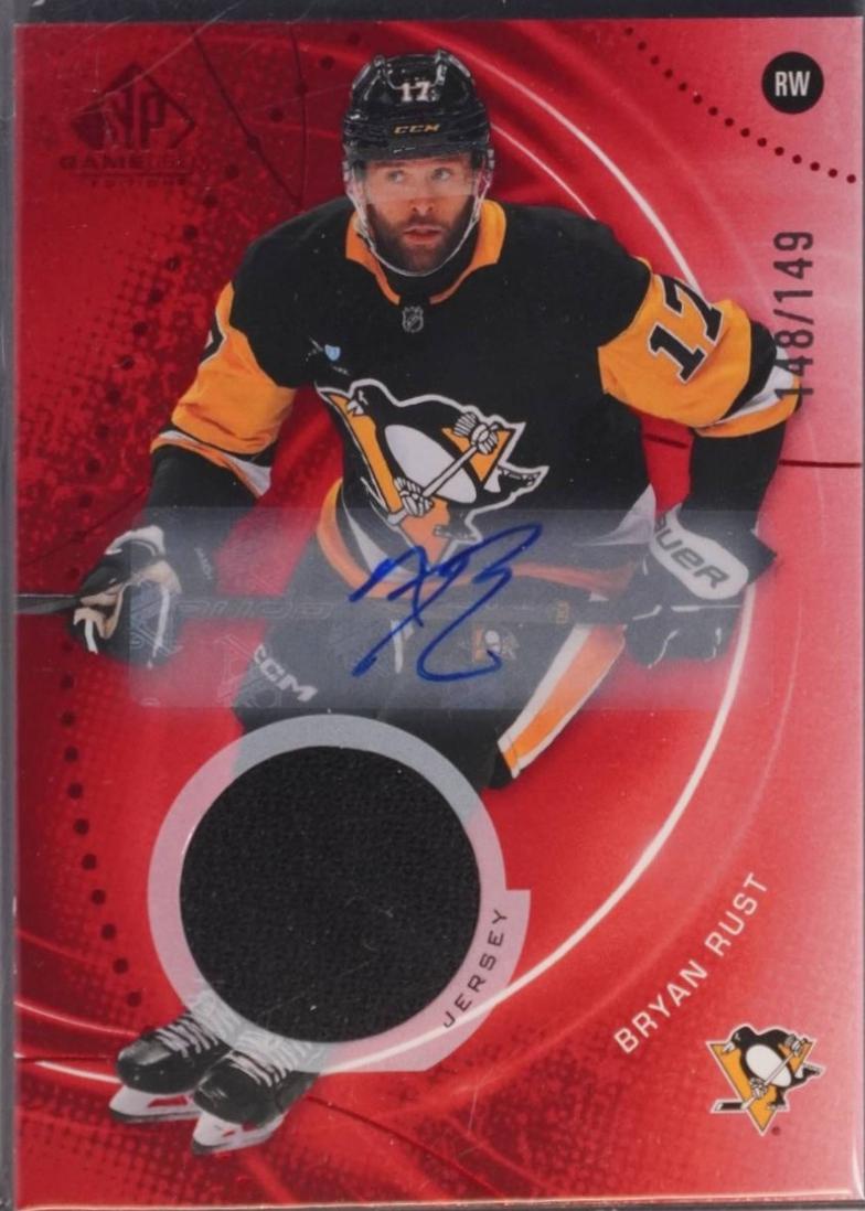 Bryan Rust [Red Auto Jersey] #152