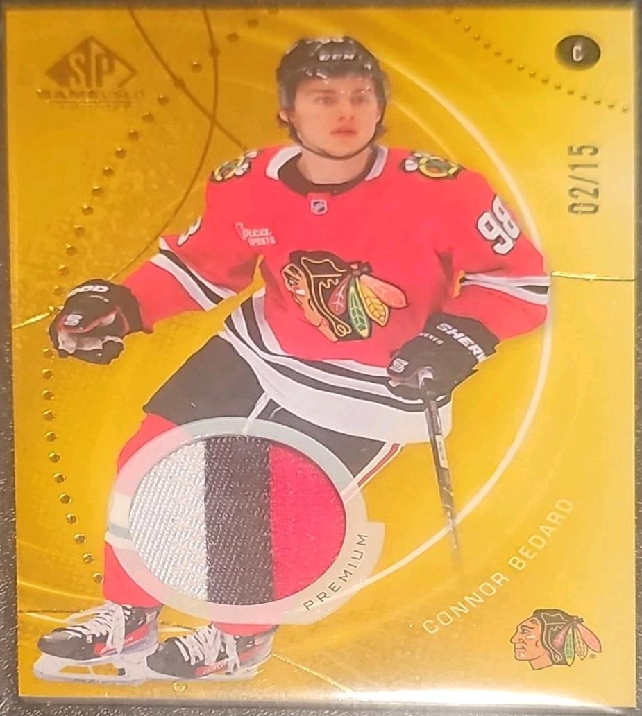 Connor Bedard [Gold Premium Memorabilia] #94