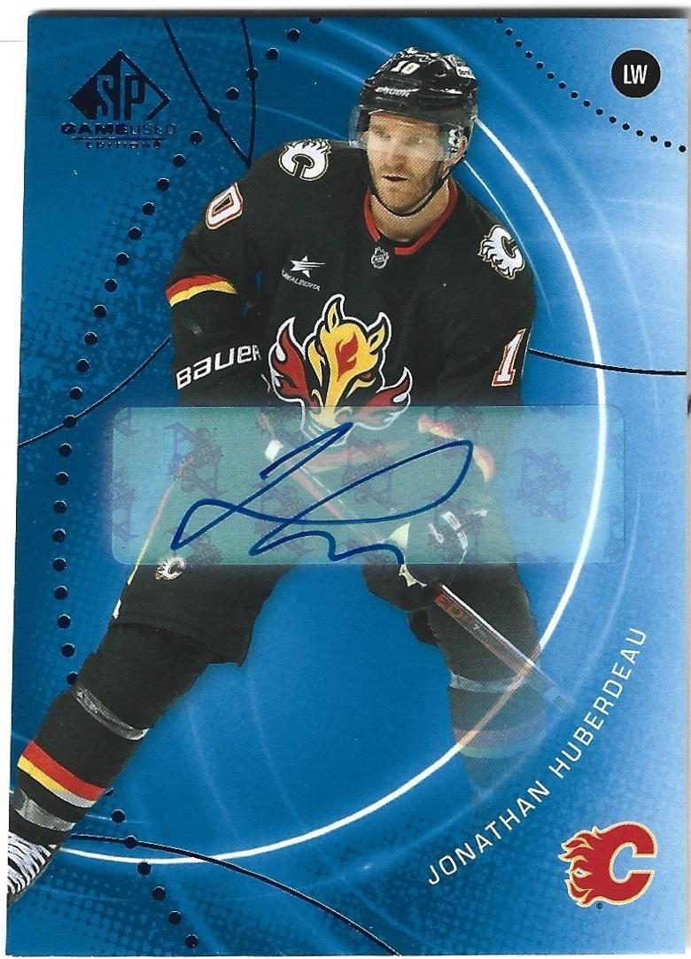 Jonathan Huberdeau [Blue Autograph] #140