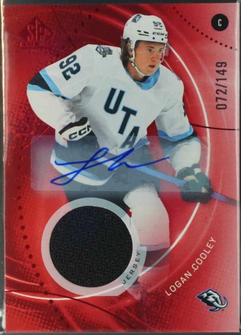 Logan Cooley [Red Auto Jersey] #191