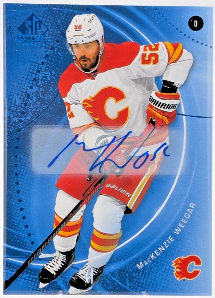 MacKenzie Weegar [Blue Autograph] #194